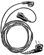 Motorola 53866 Earbud with Clip Push-To-Talk Microphone