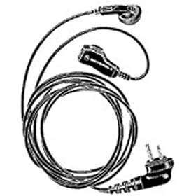 Motorola 53866 Earbud with Clip Push-To-Talk Microphone by Motorola