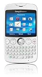 Sony Ericsson CK13I-WH txt Unlocked GSM Phone with QWERTY Keypad, 3MP Camera, Media Player, Wi-Fi and Bluetooth - Unlocked Phone - US Warranty - White