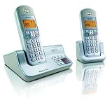 Review Philips DECT2252S/05 / Philips 2252 Digital Cordless Telephone With Answering Machine Twin Pack