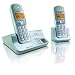 Electronics : Philips 2252 Digital Cordless Telephone With Answering Machine Twin Pack