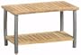 Bathroom Shower Bench W/ Shelf