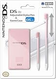 Hori Adjustable Pink Stylus Pen and Game Case for DS Lite (Nintendo DS)