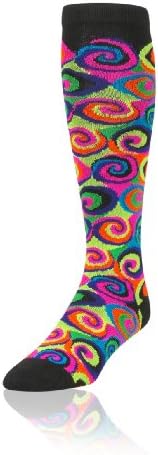 TCK Krazisox Neon Swirls Socks