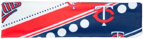 MLB Minnesota Twins Stretch Headband, White