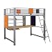 Teen Trend Loft Study Bunk Bed - Full Image #1