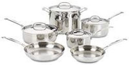 Cookware 10pc Stainless Steel