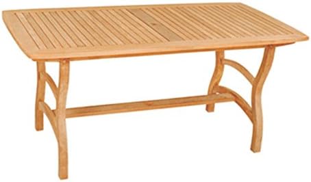 HiTeak Furniture Pacifica Rectangular Patio Dining Table