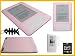 Value Combo- Pink Silicone Case for Amazon Kindle 2 (2nd Generation) Ebook Reader +LCD Screen Protector+ Free Fishbone Style Keychain