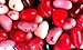 Gimbal's Cherry Lovers Heart Shaped Jelly Beans, 1 lb Bag in a BlackTie Box