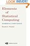 Elements of Statistical Computing: NUMERICAL COMPUTATION
