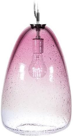 Tempo Luxury Home Fizz Collection Summit Pendant, Large, Rose Quartz