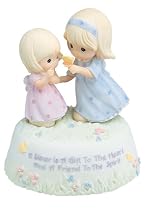 Precious Moments Sister With Butterfly Musical (Tune: Au Clair De La Lune)