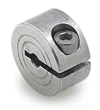 One Piece Metric Shaft Collar Stainless Steel Type 303 3MM ID x 11/16 OD