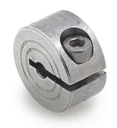One Piece Metric Shaft Collar Stainless Steel Type 303 3MM ID x 11/16 OD