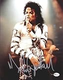 Michael Jackson Autographed Concert 8x10 Photo