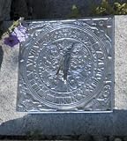 Achla Designs Roman Outdoor Garden Sundial w/Nickel Plating