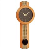buy cheap price Kieninger 5219-41-02 Quarzline Collection Pendulum Quartz Movement QP Wall Clock Cherry Case