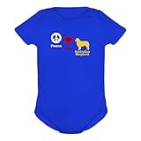 Peace, Love, Australian Shepherd ベビーボディ