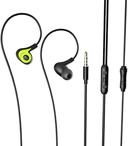 Venstone In Ear Earbuds Headphones with Mic and Remote Control Earphones For Smartphones, Best for Iphone (Green)