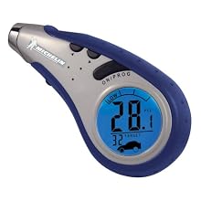 Michelin MN-12279 Digital Programmable Tire Gauge with Light