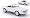 Mercedes 230 SL (W113), weiss, 1963, Modellauto, Fertigmodell, Norev 1:18