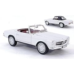 Mercedes 230 SL (W113), weiss, 1963, Modellauto, Fertigmodell, Norev 1:18