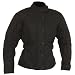 Damen Motorrad Jacke Motorradjacke Schwarz Gr.M