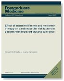 Effect of intensive lifestyle and metformin therapy on cardiovascular risk factors in patients with impaired glucose tolerance (Postgraduate Medicine)