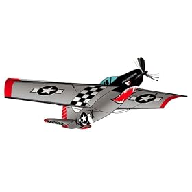 AeroPlane 3D Nylon Airplane Kite: P-51 Mustang by X-Kites