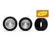Slot.it 1:32 Slot Car 20 x 10 mm Arana Racing Tires F30 Compound Slick 4-Pack PT28