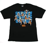 Naruto Shippuden Shadow Jutsu Mens Shirt (Medium, Black)
