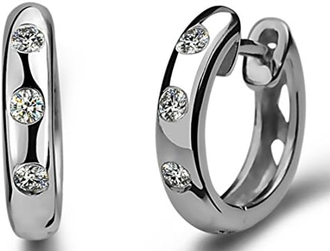 Silver Masters 925 Sterling Silver Small Hoop Earrings