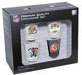 New Orleans SAINTS Super Bowl XLIV 44 Champs Set 4 SHOT GLASSES
