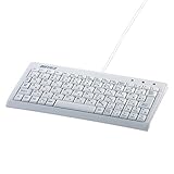 バッファローコクヨサプライ BUFFALO 有線キーボード USB接続 日本語77キー ホワイト BKBUJ77WHA