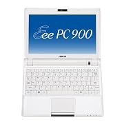 ASUS Eee PC 900 16G (8.9" Display, Intel Mobile CPU, 1 GB RAM, 16 GB Solid State Drive, Linux) Pearl White