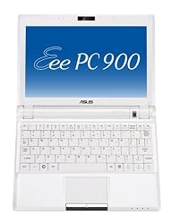 ASUS Eee PC 900 16G (8.9" Display, Intel Mobile CPU, 1 GB RAM, 16 GB Solid State Drive, Linux) Pearl White