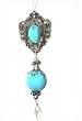 Western Turquoise Cluster Finial Christmas Ornament