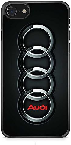 Audi Car Rs Logo For iPhone 7 Case With Material Black Hard Plastic Case