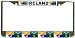 Ireland Four Provinces Irish Flag Chrome Metal License Plate Frame Holder