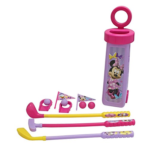 Minnie Mouse Golf Caddy Complete Childrens Play Set (12 Piece)