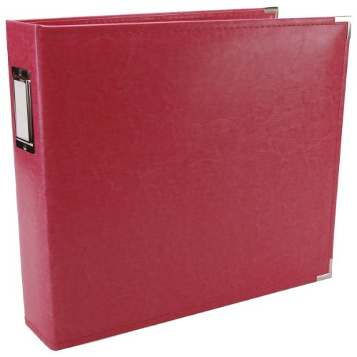 USA Wholesaler 7328398 We R Faux Leather 3Ring Binder 12X12