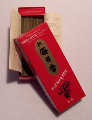 Morning Star Sandalwood Incense (200 Sticks)