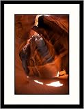  : Great American Picture IS1065257 Beautiful Rock 2 Antelope Canyon, Arizona Framed Photograph - Pat C
