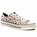 Converse Chuck Taylor All Star - 5 Uk - White & Red - Fabric