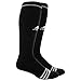 adidas Unisex Rivalry Baseball 2-Pack Otc sock, black/White, Large