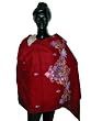 Gergious Maroon Color Wraps and Shawls Stole with Embroidery on Wool From Kashmir 72 X 28 Inches Free Shipping