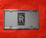 ROLLS ROYCE MIRROR LICENSE PLATE W/FREE CHROME FRAME