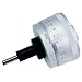 Mitutoyo 153-302 Micrometer Head, High-Res Model, 0-1" Range, 0.00001" Graduation, +/-0.00004" Accuracy, Plain Thimble, Flat Face