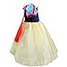 TIAOBU Girls Xmas Princess Cosplay Party Flowing Cape Costume Dress (2-3)